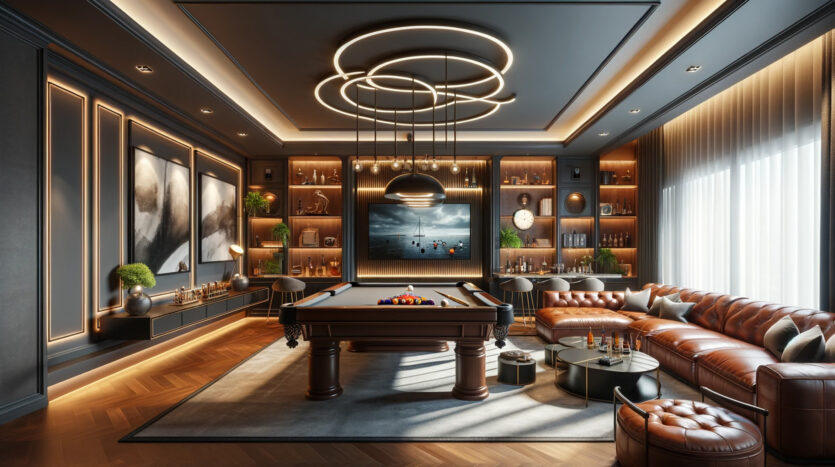 Interior Playing Room Gentlemen